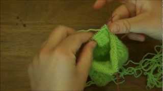 Socken stricken  Teil 2 Die Ferse [upl. by Yrffoeg]