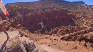 CLEMENS KAUDELA BIG CRASH AT REB BULL RAMPAGE 2023 [upl. by Zoie]