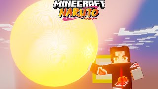 Big Ball Rasenshuriken Takes Down Sage of Six Paths in Naruto Minecraft [upl. by Raddie]