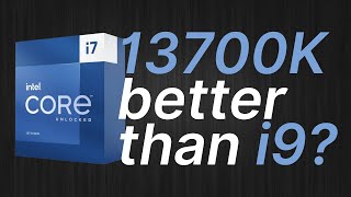 Intel Core i713700K vs i912900K vs i911900K vs i910900K vs i99900K The better CPU for 400 [upl. by Kamila]