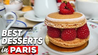 We Tried 10 French Desserts In Paris 3 Top Locations [upl. by Nnairrek537]