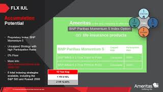 Ameritas FLX IUL and Term [upl. by Neall]