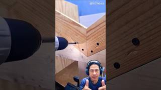 Top Wood Joining Methods 🔥 carpentry skills shorts [upl. by Demmer]