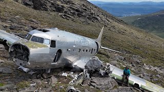 Exploring a 1950 Plane Wreck with an Unsolved Mystery [upl. by Ertemed]