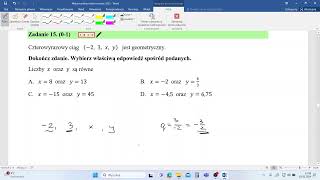 Matura próbna z matematyki Kielce marzec 2023 zadanie 15 [upl. by Aundrea620]