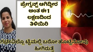 ಗರ್ಭನಿಂತಿದೆ ಎಂದು ಈ 1 ಲಕ್ಷಣದಿಂದ ತಿಳಿಯಿರಿ pregnancytipsinkannada [upl. by Neumann155]