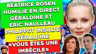 Béatrice Rosen humilie en direct Géraldine Maillet quottes une Imbécilequot Eric Naulleau quitte TPMP [upl. by Geri723]