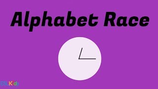 ESL Game Alphabet race [upl. by Darej]