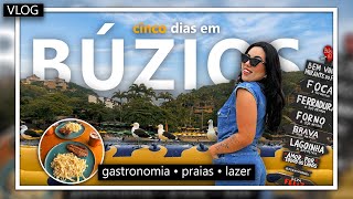 5 DIAS EM BÚZIOS  Restaurante pousada praias lazer [upl. by Draner]