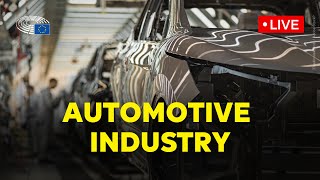 Parliament debates the crisis in the EUs automotive industry [upl. by Nogas30]