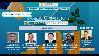 Virtual Session on quotCoLending for NBFC by Banksquot [upl. by Nalniuq]