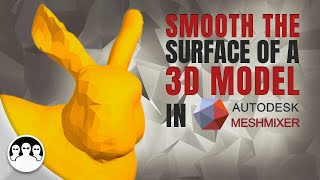 How to smooth the surfaces of STL models with Meshmixer [upl. by Marcellus]