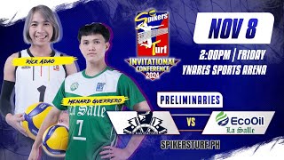 DNAVIGATORS VS ECOOIL LA SALLE  SPIKERS TURF INVITATIONAL CONFERENCE 2024  NOVEMBER 8 2024  2PM [upl. by Knarf567]