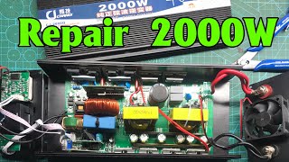 How to Repair 2000W Sine Inverter [upl. by Ear901]