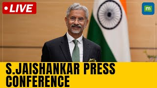 LIVE  EAM S Jaishankar Addresses Press Conference  India  External Affairs Minister  Mumbai [upl. by Ialocin]