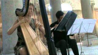 Pachelbel Canone  flauto e arpa [upl. by Brennan]