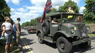 DDay 75th Commemorative Convoy  A Drive to Remember [upl. by Kos356]