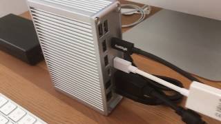 Connect two external monitors to one usbcthunderbolt 3 port on your Macbook or Imac [upl. by Ennaharas]