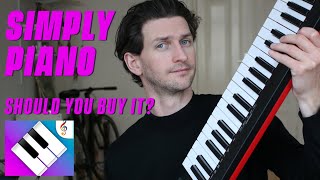 Simply Piano Review  Honest and Non Sponsored [upl. by Ewart]