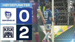 Sarpsborg 08 0  2 Kristiansund BK  Høydepunkter [upl. by Curren]