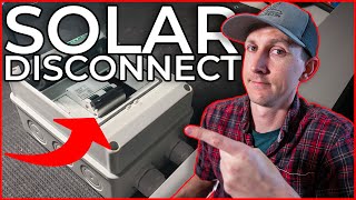 How to Wire a Solar Disconnect for a DIY Camper Electrical System [upl. by Anett]