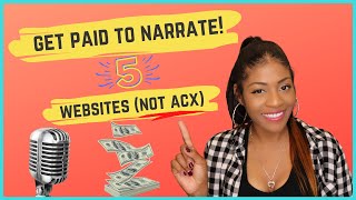 ✌🏽 Goodbye ACX 5 Alternative Audiobook Narration Sites That Pay  Audible  NIKKI CONNECTED [upl. by Eihtak]