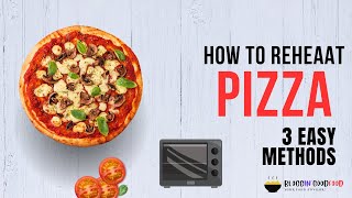 How to Reheat Pizza  Ultimate Guide for Crispy and Delicious Leftovers [upl. by Alyakim]