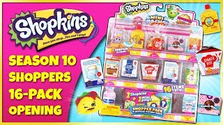 SHOPKINS SEASON 10 🎁 Shopper Pack Opening ULTRA RARE amp SPECIAL EDITION FOUND  Trusty Toy Channel [upl. by Harac]