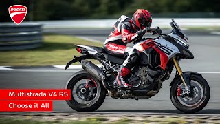 Ducati Multistrada V4 RS  Choose it All [upl. by Dorweiler795]