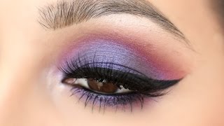 Purple Smokey Eye Urban Decay Vice 4 Palette [upl. by Sone]