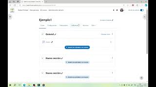 Crear un curso en moodle [upl. by Ydnew84]