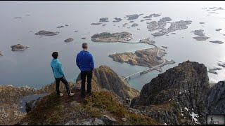 Fjelltur Festvågtinden 541 moh  Henningsvær  Vågan  Lofoten  20140511 [upl. by Aseela]