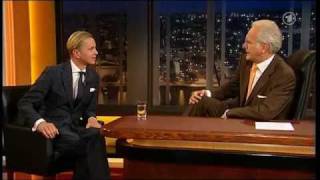 Max Raabe  Talk  Song quotIch Bin Nur Wegen Dir Hierquot Live  Harald Schmidt 12052011 [upl. by Parent]