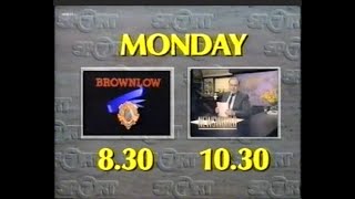 1988 Brownlow Medal promo with Clive Robinson NewsWorld promo [upl. by Crista]