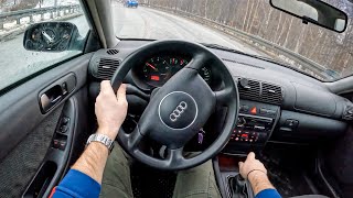 2002 Audi A3 8L 16 I 101HP  POV Test Drive 1052 Joe Black [upl. by Letisha178]