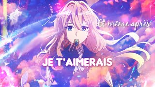 Et même après je taimerais  Nightcore Amv paroles [upl. by Niuqaoj]