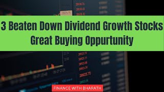 3 Dividend Stocks To Buy Now [upl. by Liuqnoj]