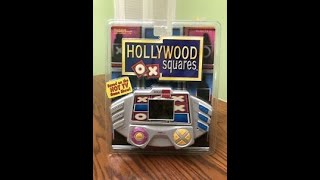 Tiger Electronics Hollywood Squares ORIGINAL RUN Game 1 [upl. by Hollenbeck]