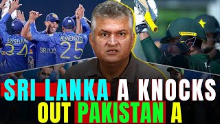 Sri Lanka A Knocks Out Pakistan A with Ease in Tournament Upset  Asia Emerging Cup 2024  Srilanka [upl. by Benedicto]