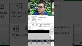 Agrupar colunas em estrutura de tópicos no Excel byeverton Excel microsoft [upl. by Taggart502]