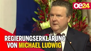 Gemeinderat Regierungserklärung von Michael Ludwig [upl. by Goer]