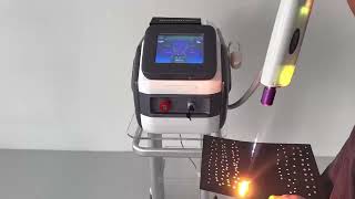 Picosecond 1064Nm 755Nm 532Nm Pico Q Switch Nd Yag Laser Nd Yag Laser Tattoo Removal Machine [upl. by Ecinhoj]