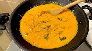 Nadan Unakka Chemmeen Manga Curry Kerala Style  ഉണക്ക ചെമ്മീൻ പച്ച മാങ്ങ കറി  Prawns Curry Recipe [upl. by Pry39]