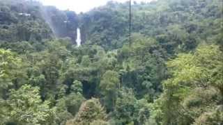 Seven Falls Zipline in Lake Sebu South Cotabato [upl. by Donnell]