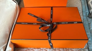 HERMES BAG UNBOXING  SPECIAL BAG [upl. by Eycats]