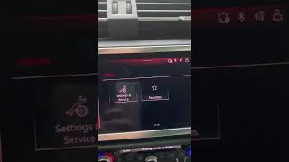 How to reset the service interval light on a 2022 Audi Q3 [upl. by Houston]