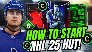 DO THIS FIRST  How To Get a HUGE Head Start in NHL 25 HUT [upl. by Carri]