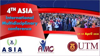 4th ASIA International Multidisciplinary Conference AIMC 2020 UTM Malaysia [upl. by Christi]