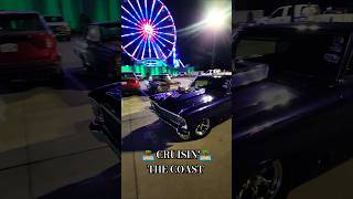 LOUD amp BLOWN Chevy II Nova Drag Car 🏝 Cruisin the Coast 2024 chevrolet carshow musclecar [upl. by Warga]