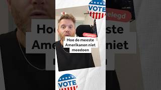 Hoe de meeste Amerikanen eigenlijk helemaal niet meedoen aan de verkiezingen [upl. by Ainezey]